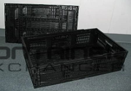 Stack & Nest Totes For Wanted: Collapsible Plastic Lug or Tote - image 1 Stack & Nest Totes For Wanted: Collapsible Plastic Lug or Tote - image 1