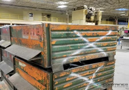 Metal Bins For Wanted: Metal Bins: 37x33x22 with Drop Gate - image 1 Metal Bins For Wanted: Metal Bins: 37x33x22 with Drop Gate - image 1