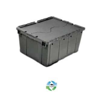 Stack & Nest Totes For Sale: New 27x17x12 Stack & Nest Totes with Attached Lid Virginia In Virginia - image 1 Stack & Nest Totes For Sale: New 27x17x12 Stack & Nest Totes with Attached Lid Virginia In Virginia - image 1