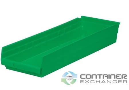 Organizer Bins For Sale: New 24x8x4 Hopper Front Shelf Storage Bins with Optional Shelving In Ohio - image 1 Organizer Bins For Sale: New 24x8x4 Hopper Front Shelf Storage Bins with Optional Shelving In Ohio - image 1