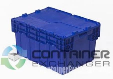 Stack & Nest Totes For Wanted: Attached Lid Tote, 28x21x15 - image 2 Stack & Nest Totes For Wanted: Attached Lid Tote, 28x21x15 - image 2