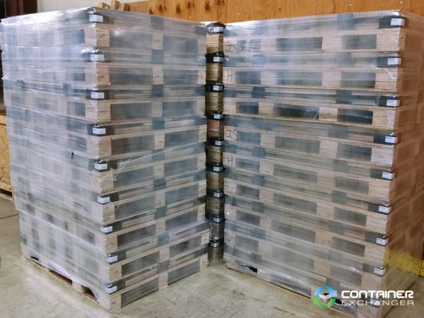 Wood Crates For Sale: Used 48.5x36.5x29 Collapsible Wood Crates X12 Type 02 Michigan In Michigan - image 3 Wood Crates For Sale: Used 48.5x36.5x29 Collapsible Wood Crates X12 Type 02 Michigan In Michigan - image 3