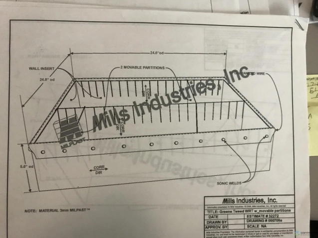Stacking Totes For Wanted: MILL MILPLAST CORRUGATED RIDGED TOTES IDEAL FOR BAKED GOODS - image 3 Stacking Totes For Wanted: MILL MILPLAST CORRUGATED RIDGED TOTES IDEAL FOR BAKED GOODS - image 3
