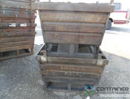 Metal Bins For Sale: Used 40x34x20 Stack and Nest Metal Bins In Ohio - image 1 Metal Bins For Sale: Used 40x34x20 Stack and Nest Metal Bins In Ohio - image 1