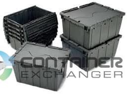 Stacking Totes For Wanted: Need Durable Clean Industrial Plastic Totes for Moving - image 1 Stacking Totes For Wanted: Need Durable Clean Industrial Plastic Totes for Moving - image 1