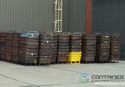 Metal Bins For Sale: Used 40x34x20 Stack and Nest Metal Bins In Ohio - image 2 Metal Bins For Sale: Used 40x34x20 Stack and Nest Metal Bins In Ohio - image 2