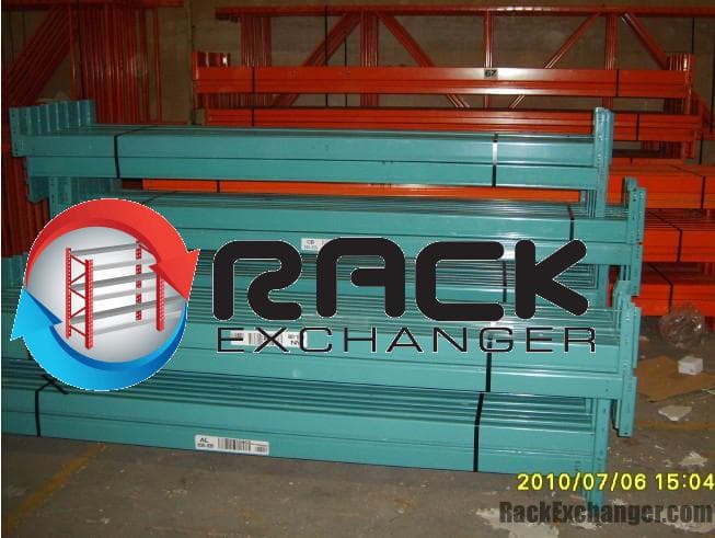 Beams For Sale: 3.5 x 96 Redi-Rack Box Style Load Beams, Light Blue In null - image 1 Beams For Sale: 3.5 x 96 Redi-Rack Box Style Load Beams, Light Blue In null - image 1