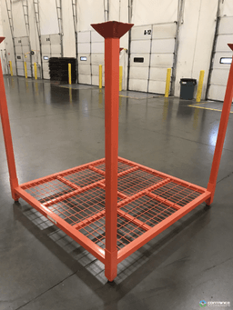 Stack Racks For Sale: Used 60x60x54 Clear Height with Mesh Base Ohio In Ohio - image  3