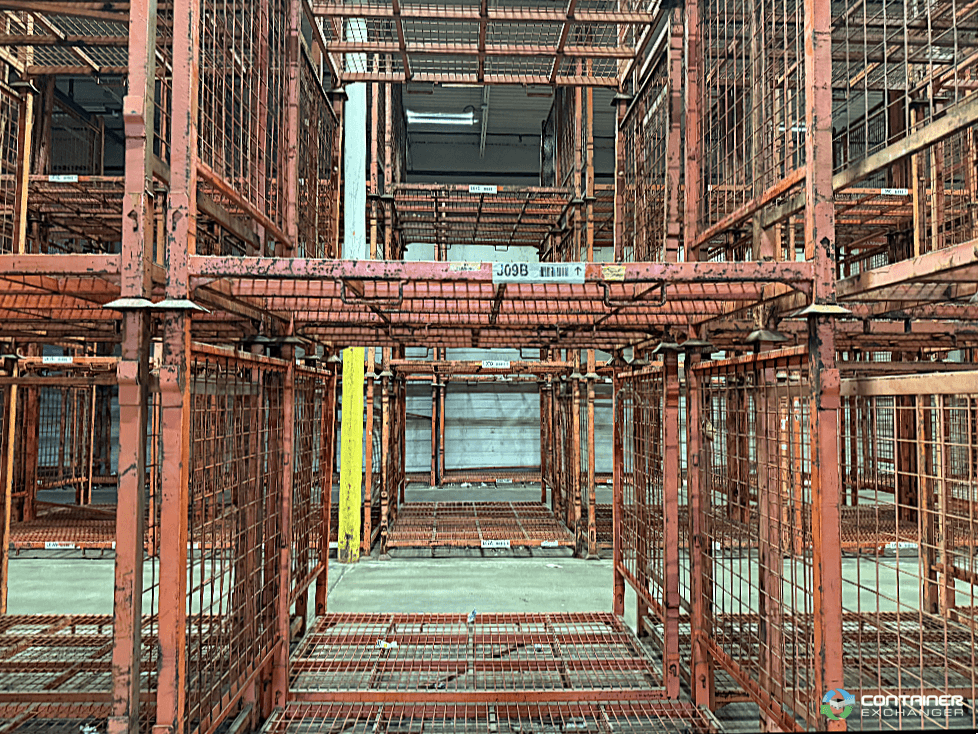 Stack Racks For Sale: Used 56x85 x 71" Clear Fold Down Racks Ohio In Ohio - image  3