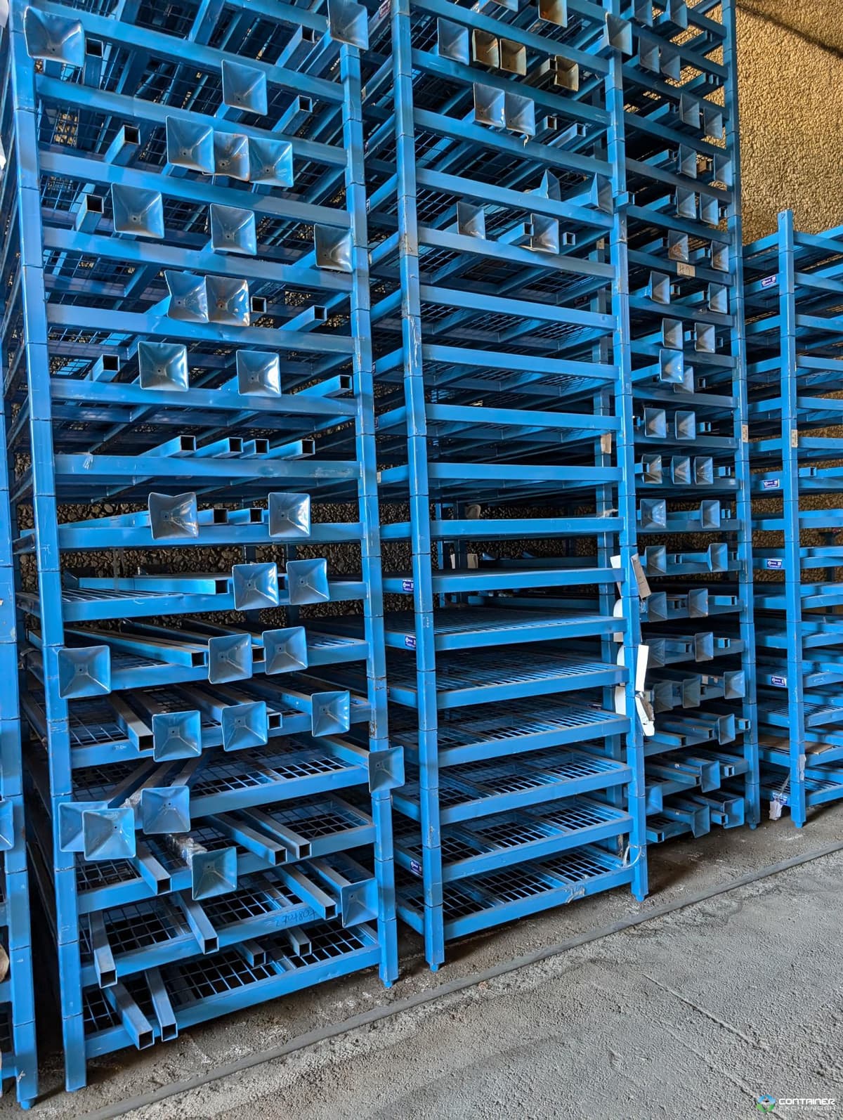 Stack Racks For Sale: Used 48x60" x 60" Clear Height Stack Racks with Recessed Wire Mesh Deck Georgia Texas In Georgia - image  2