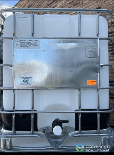 IBC Totes For Sale: 330 Gallon Rebottled Totes with Quick Disconnect Viton Valves In Tennessee - image  1