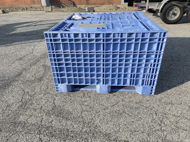 Pallet Containers For Sale: Used 48x45x50 Buckhorn Standard Duty Collapsible Container In Ohio - image  2