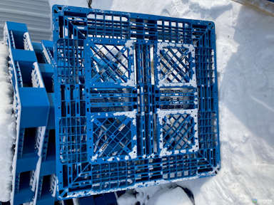 Plastic Pallets For Sale: Used 43x43x6 Plastic Pallets In Ohio - image  1