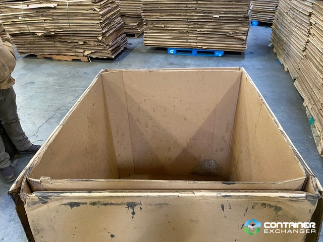 Gaylord Boxes For Sale: Used HTP-41 C Grade 48x40x41 inch 4 Wall Gaylords Full Top & Bottom Flaps Washington In Washington - image  2