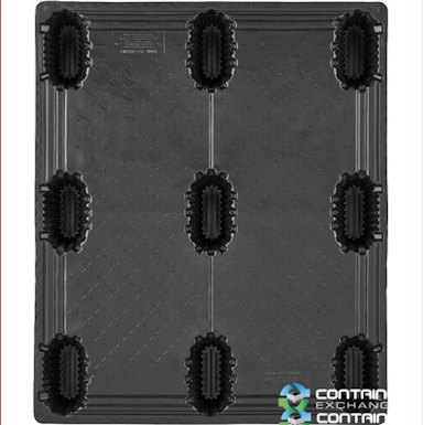 Plastic Pallets For Sale: New DC1 40x48x5.25 NLT Economy and Nestable Plastic Pallets Wisconsin In Wisconsin - image  1