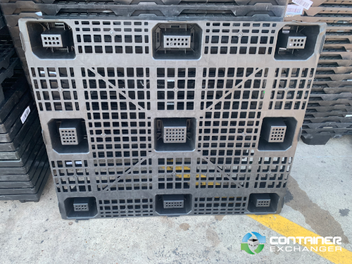 Plastic Pallets For Sale: Used 48x40x5.1 Nestable Plastic Pallet Texas In Texas - image  2