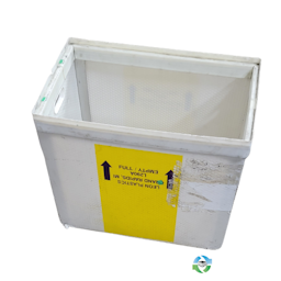 AkroBins and Quantum Stackable Plastic Parts Bins Yellow and Black (12)