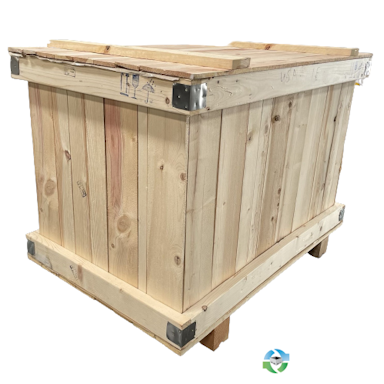 Wood Crates For Sale: Used 48x32x36.5  Rigid Wood Crates California In California - image  1