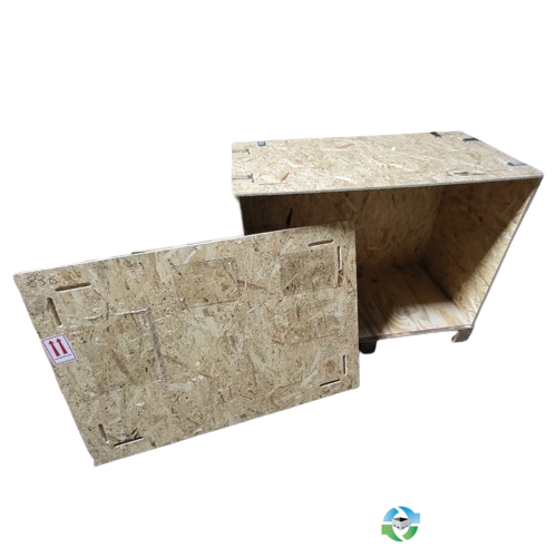 Wood Crates For Sale: Used 47x24.25x38.75 Collapsible Wood Crate Connecticut In Connecticut - image  1