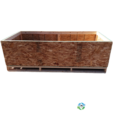 Wood Crates For Sale: New 96x48x24 Heat Treated Wood Shipping Crates Arizona In Arizona - image  1