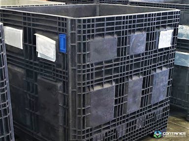 Pallet Containers For Sale: Used 48x40x46 Collapsible Bulk Containers Texas In Texas - image  2