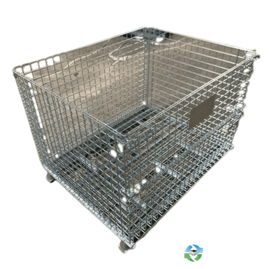 Wire Baskets For Sale: New 48x40x36 (30" inside height) Wire Basket Stackable Collapsible with Drop Gate Georgia In Georgia - image  1