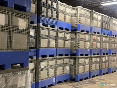 Pallet Containers For Sale: USED 48x40x46 BULK CONTAINERS WITH LIDS MISSISSAUGA In Ontario - image  3