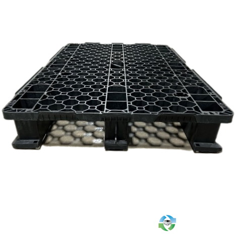 Plastic Pallets For Sale: Used 800x1200 Euro Plastic Pallets Illinois In Illinois - image  1