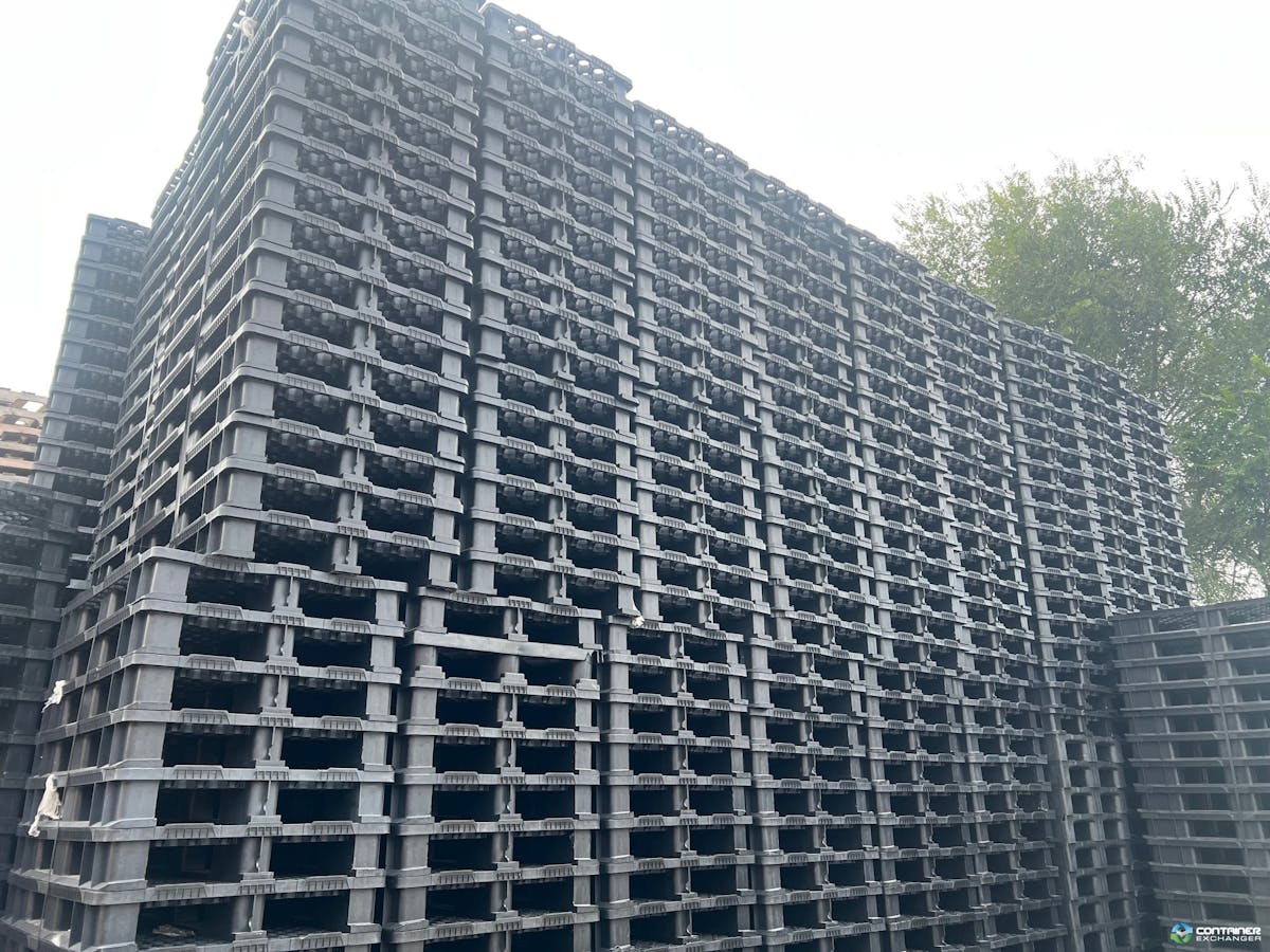Plastic Pallets For Sale: Used 800x1200 Euro Plastic Pallets Illinois In Illinois - image  3