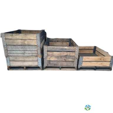 Wood Crates For Sale: Used  48x36x16 Wood Crates with Pallets Wisconsin In Wisconsin - image  1
