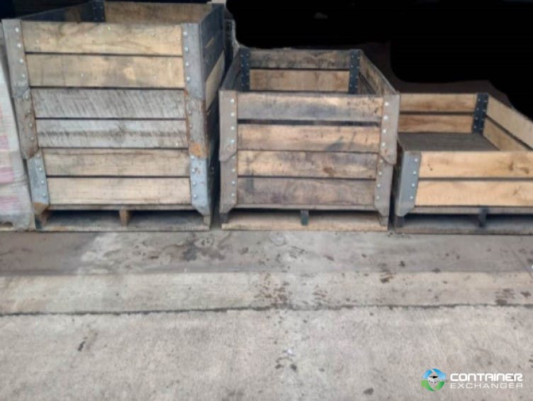 Wood Crates For Sale: Used  48x36x16 Wood Crates with Pallets Wisconsin In Wisconsin - image  2