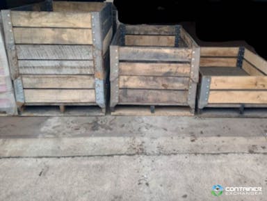 Wood Crates For Sale: Used  48x36x16 Wood Crates with Pallets Wisconsin In Wisconsin - image  2