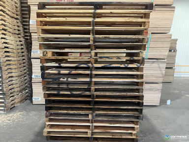 Wood Pallets For Sale: New 40x48x4.5 Standard 2 Way Wood Pallets Ontario In Ontario - image  1