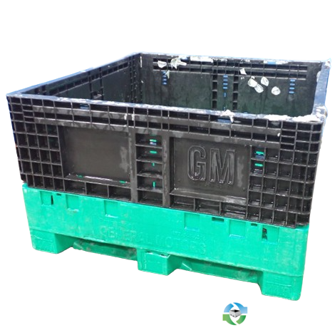 Pallet Containers For Sale: Used 48x45x27 Collapsible Bulk Containers Wisconsin In Wisconsin - image  1