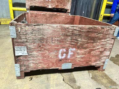 Wood Crates For Sale: Used 48x48x22 Wood Crates New Jersey In New Jersey - image  3