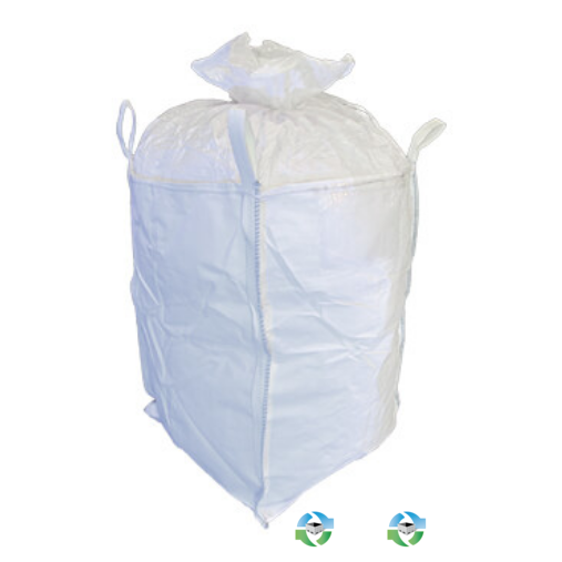 Bulk Bags - FIBC For Sale: NEW 35x35x50 Bulk Bags Duffle Top Flat Bottom New Jersey In New Jersey - image  1