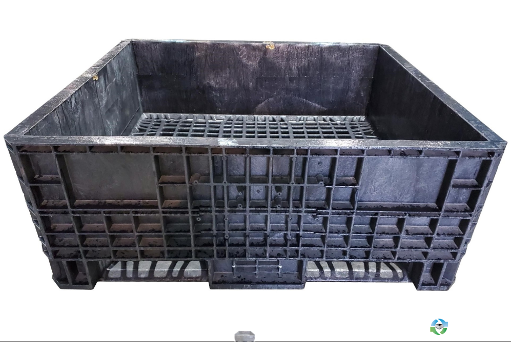 Pallet Containers For Sale: Reconditioned 45x48x19 Fixed Wall Bulk Container Mississippi Ohio In Mississippi - image  1