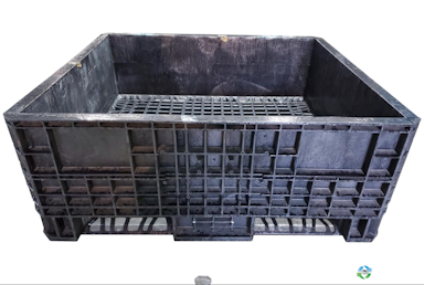 Pallet Containers For Sale: Reconditioned 45x48x19 Fixed Wall Bulk Container Mississippi Ohio In Mississippi - image  1
