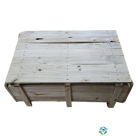Wood Crates For Sale: New 43x28x17 Fixed Wall Wood Crate with Lids Michigan In Michigan - image  1