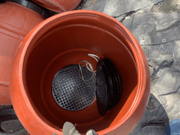 Drums For Sale: Used 58 Gallon HDPE Drums Open Head with 2 piece lids Previous Food Grade In Texas - image  1