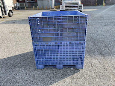 Pallet Containers For Sale: Used 48x45x50 Buckhorn Standard Duty Collapsible Container In Ohio - image  1