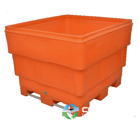 Pallet Containers For Sale: New 48x44x38 Rotatable Bulk Containers, FDA Approved In Indiana - image  1