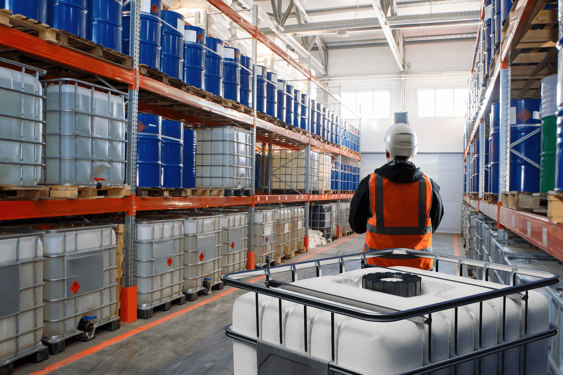 Chemical and Industrial Processing Containers for Storage, Shipping, and Manufacturing