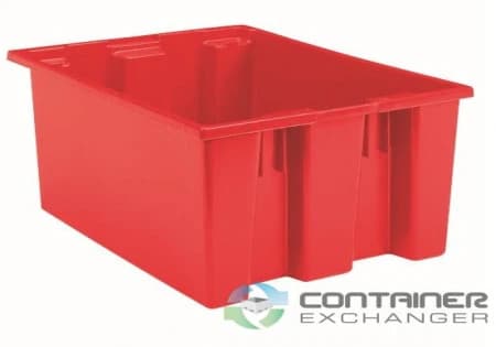 Stack & Nest Totes For Sale: New 23.5x19.5x13 180 degree Stack & Nest Totes In Ohio - image 3 Stack & Nest Totes For Sale: New 23.5x19.5x13 180 degree Stack & Nest Totes In Ohio - image 3