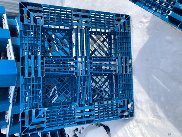 Plastic Pallets For Sale: Used 43x43x6 Plastic Pallets In Ohio - image 2 Plastic Pallets For Sale: Used 43x43x6 Plastic Pallets In Ohio - image 2