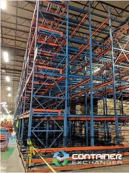 Push-Back Racks For Sale: Used Pushback Rack System, 4 Deep x 5 Tall, 2240 total positions Minnesota In Minnesota - image 2 Push-Back Racks For Sale: Used Pushback Rack System, 4 Deep x 5 Tall, 2240 total positions Minnesota In Minnesota - image 2