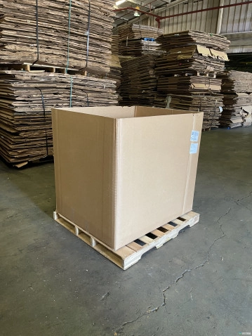 Gaylord Boxes For Sale: Used 48x40x46 Heavy Duty Triple Wall Gaylord Box Illinois In Illinois - image 2 Gaylord Boxes For Sale: Used 48x40x46 Heavy Duty Triple Wall Gaylord Box Illinois In Illinois - image 2