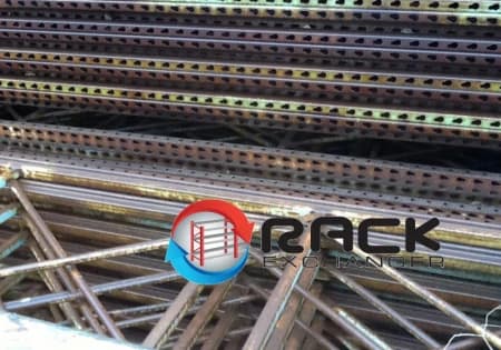 Pallet Racks For Sale: Interlake Racking System, 18' x 42" Uprights, 8'-12' Beams, and Wire Decks - MAKE OFFER In Illinois - image 1 Pallet Racks For Sale: Interlake Racking System, 18' x 42" Uprights, 8'-12' Beams, and Wire Decks - MAKE OFFER In Illinois - image 1