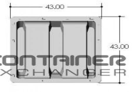 Pallet Containers For Sale: New 43x43x51 Reusable Bulk Shipping Containers In Indiana - image 3 Pallet Containers For Sale: New 43x43x51 Reusable Bulk Shipping Containers In Indiana - image 3