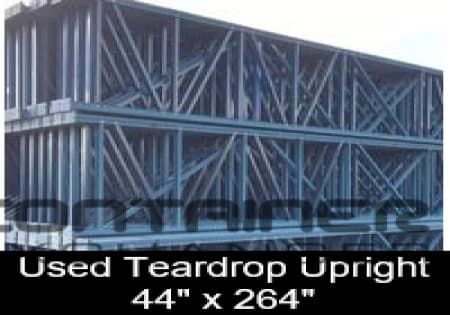 Uprights For Sale: Used Teardrop Uprights 44x264 Missouri In Missouri - image 1 Uprights For Sale: Used Teardrop Uprights 44x264 Missouri In Missouri - image 1